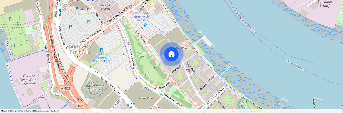 Peninsula Gardens, Chandlers Avenue, Lower Riverside, Greenwich Peninsula, SE10