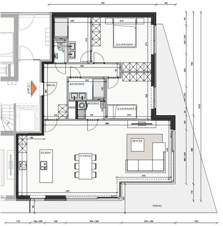 RUIM (114,97 m²) 2-slpk-HOEKappartement met OPEN ZICHT op VELDEN! - Photo 4