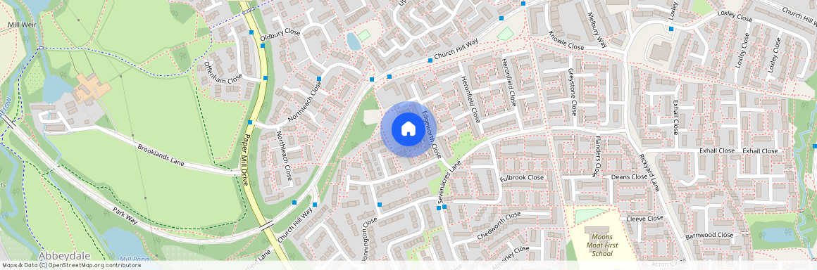 Edgeworth Close, Redditch, Worcestershire, B98