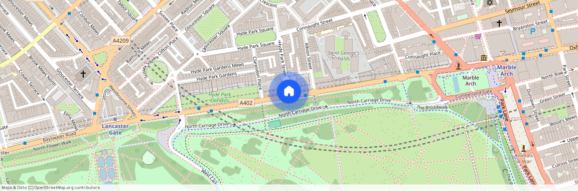 Hyde Park, Bayswater Road, W2 3JH, London