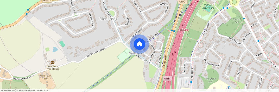 Haltside, Hatfield AL10