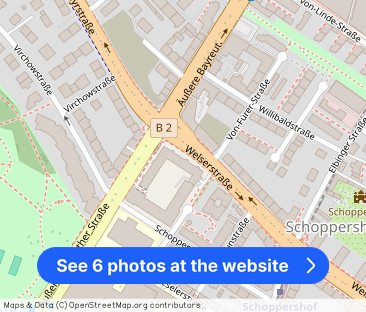 Mietwohnung in Nürnberg - Helle 1-Zimmer Wohnung mit Balkon - Photo 1