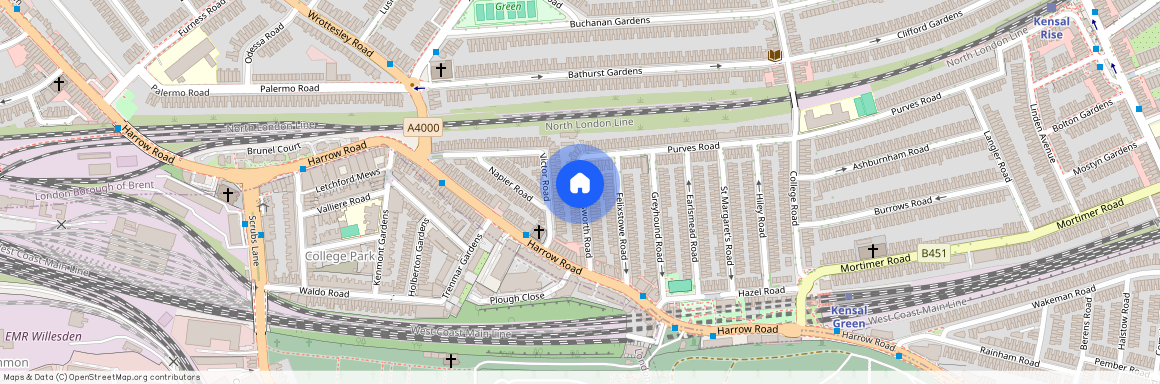 Ravensworth Road, Kensal Green, London NW10 5NP