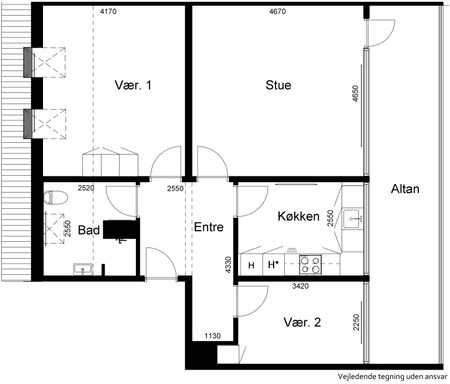 Middelfartvej, 199 3. tv., Odense V, 5200 - Photo 5