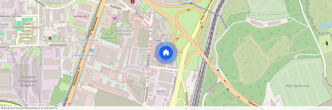 ul. Głogowska, Stare Podgórze, Podgórze, Kraków, małopolskie