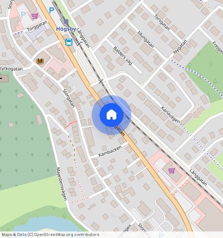 Järnvägsgatan, Högsby