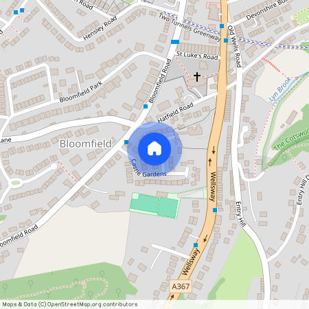 Castle Gardens, Somerset BA2