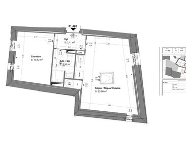 Location Appartement 2 pièces 39m² BEZIERS 34500 - Photo 1