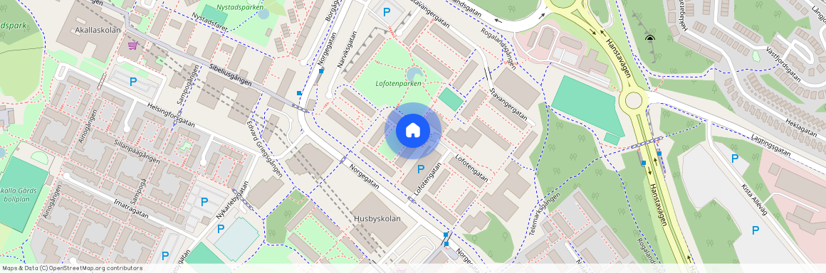 Lofotengatan, Kista