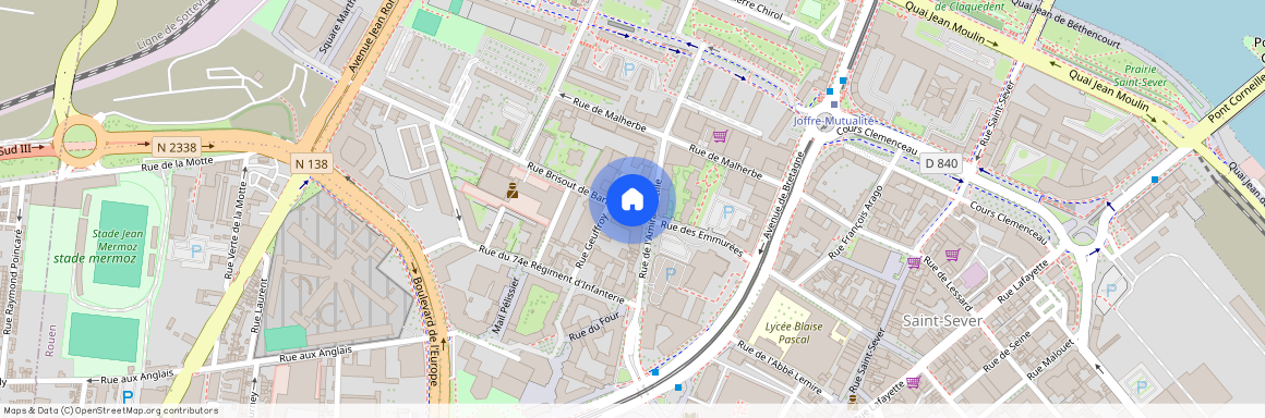 2 Rue Brisout de Barneville, Rouen