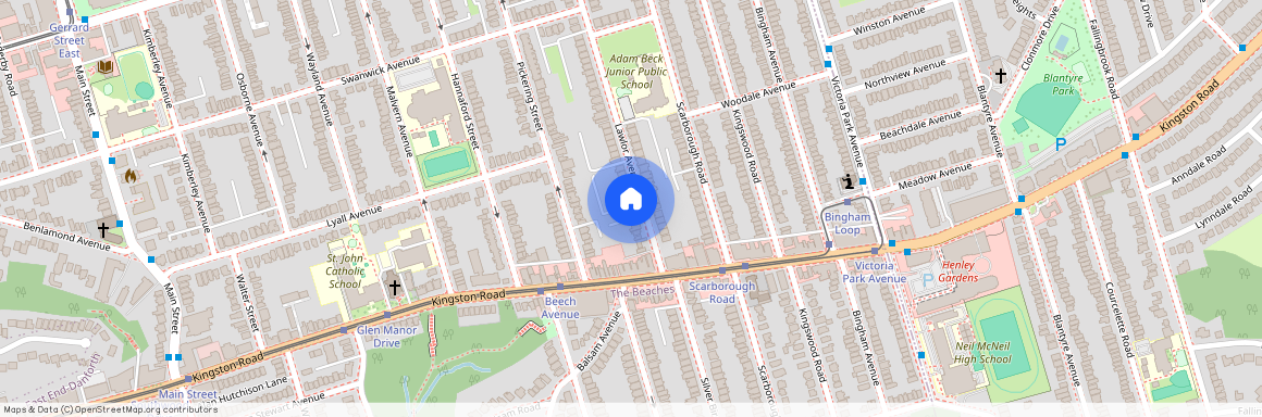 30 Lawlor top Floor Avenue, Toronto