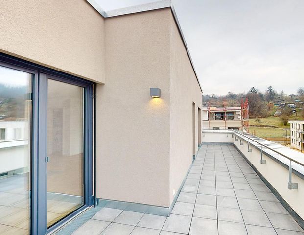 Hoch hinaus! Großzügige 3-Zimmer-Wohnung mit Dachterrasse und EBK - Foto 1