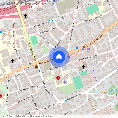 9000, St. Gallen, Rorschacher Str., 128