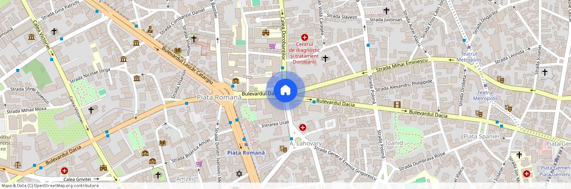 Bucuresti-Ilfov - ROMANA, reper: Dorobanti - Eminescu