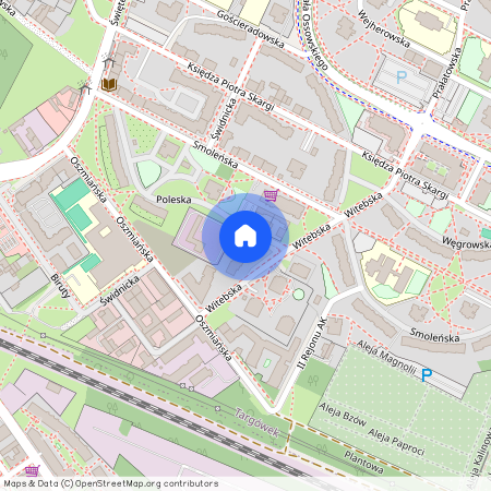 ul. Poleska, Targówek Mieszkaniowy, Targówek, Warszawa, mazowieckie