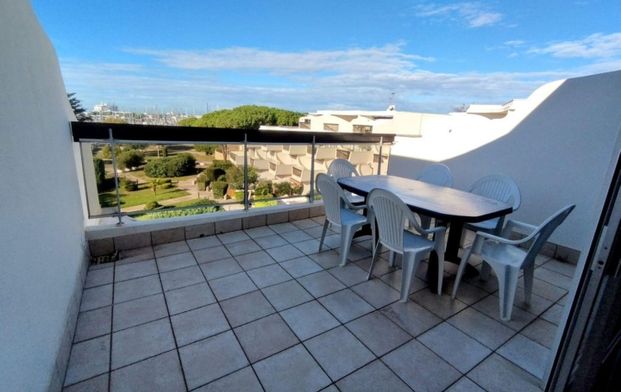 Location Appartement P2 vue Port - double garage - cave Le grau-du-roi - Photo 1