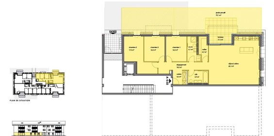 New 4.5-room apartment with garden in a quiet village - Photo 3