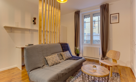 studio meublé refait à neuf à Lyon - Photo 3