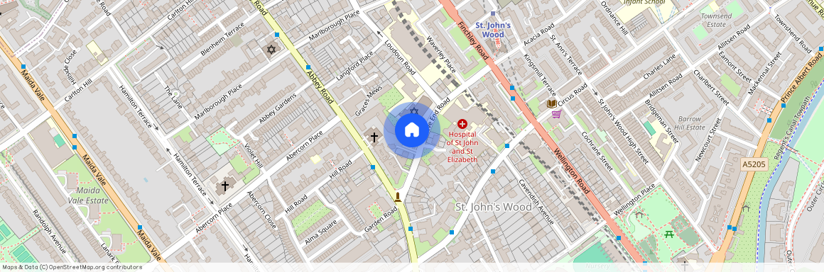 Grove End Gardens, Grove End Road, St Johns Wood, London, NW8