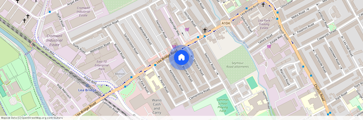 Bloxhall Road, Leyton, E10