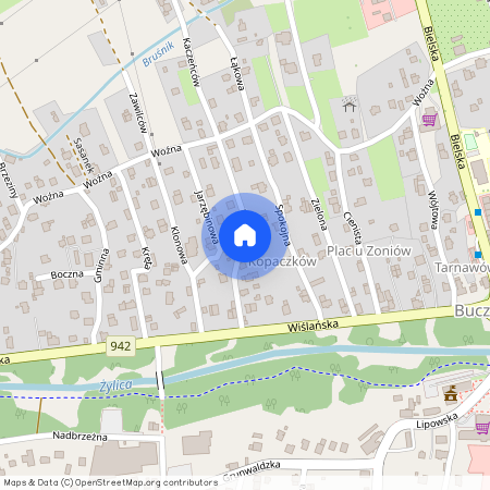 ul. Rolnicza, Buczkowice, Buczkowice, bielski, śląskie