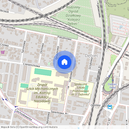 Poznań Dębiec, Czeremchowa