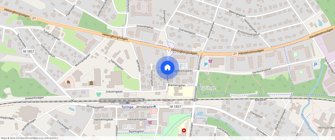 Lantmannagatan, Tyringe