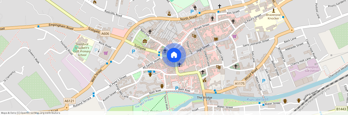 Red Lion Square, Stamford, Lincolnshire, PE9