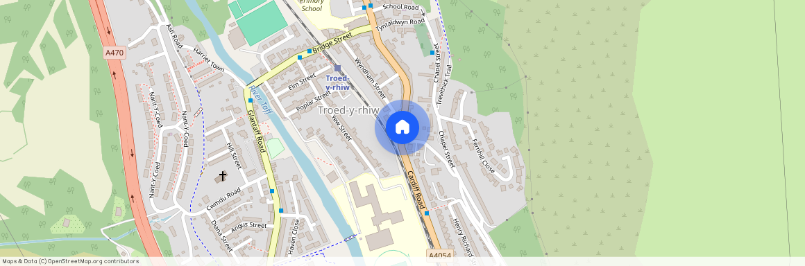 Cardiff Road, Troedyrhiw, Merthyr Tydfil, CF48 4LB