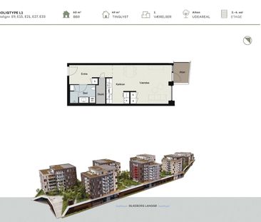 Søtorvet 4, 3. dør 2 - Foto 1