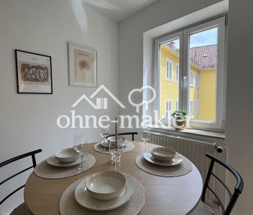 Voll ausgestattete 2 Zimmer Wohnung mit Balkon mitten in der Stadt - Foto 1