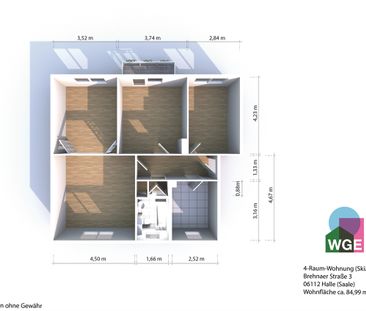 Sehr schöne 4-Zimmer-Wohnung! - Photo 4