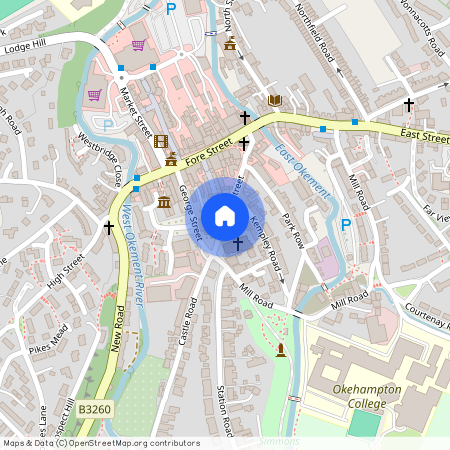 Okehampton Town Centre