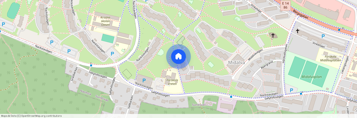 Midälva, Sundsvall, Västernorrland, Midälvavägen 62