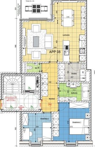 Dakappartement te huur in Turnhout - Foto 2