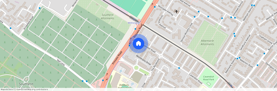 Cavendish Road, Didsbury, Manchester, Greater Manchester, M20