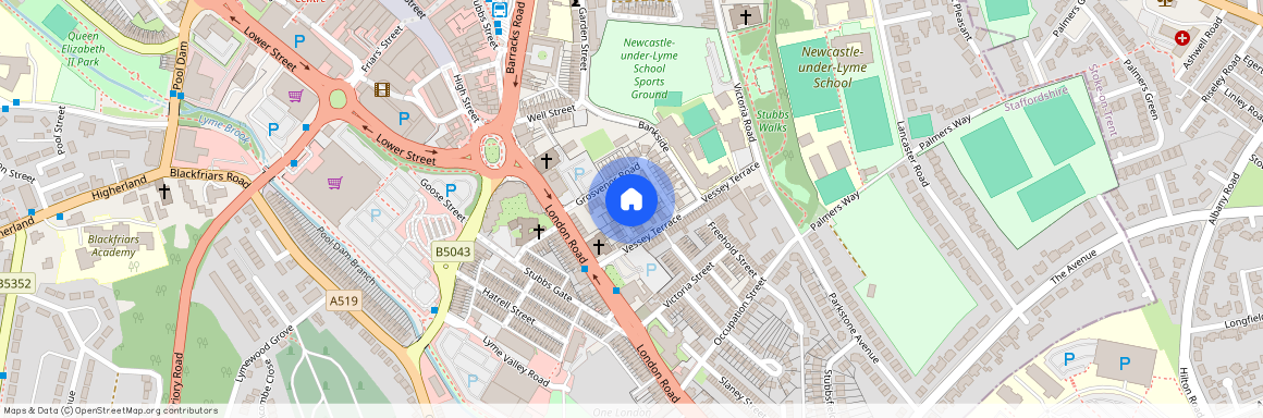 Grosvenor Gardens, Newcastle, Staffordshire, ST5