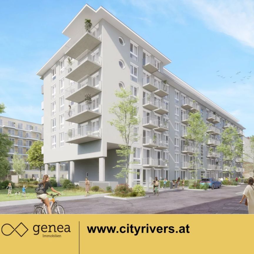 Es lebt sich gut in Graz | CITY RIVERS | Neubau | Provisionsfrei | Studentenhit - Foto 1