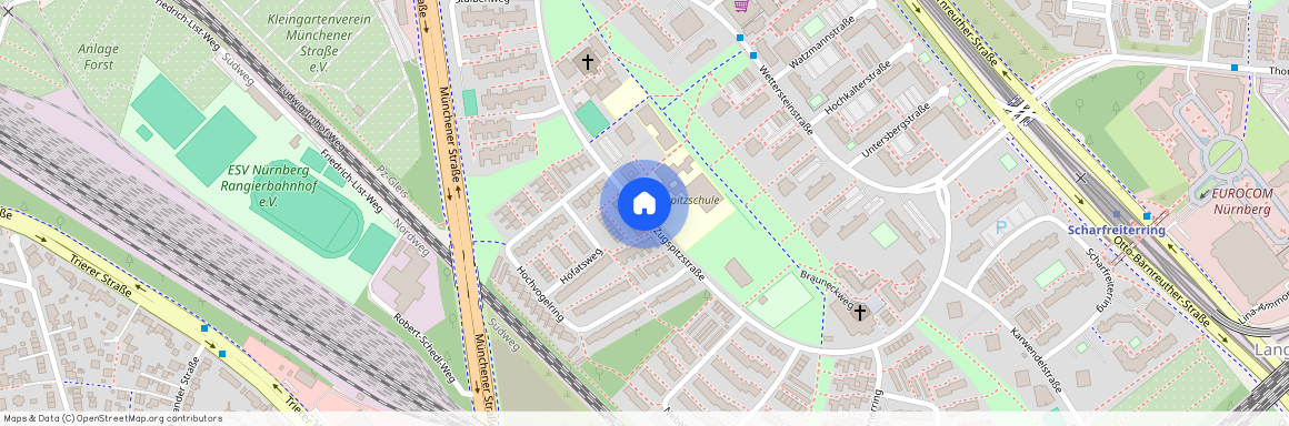 Zugspitzstraße, 90471 Nürnberg (Mittelfr) - Südoststadt