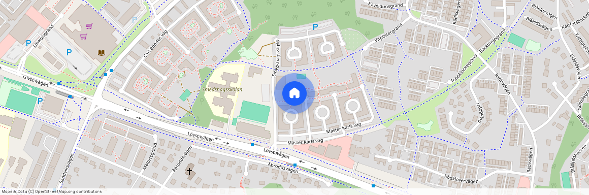 Mäster Karls väg 11, Villastaden