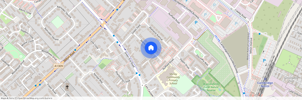 Mortlock Avenue, Cambridge, Cambridgeshire, CB4