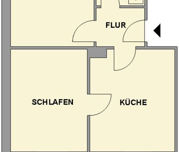 2-Raum-Wohnung - Foto 1