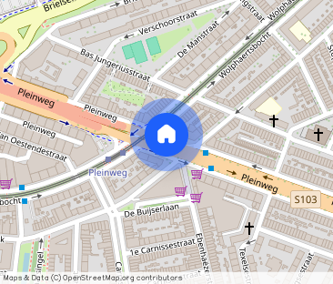 Te huur: Appartement Pleinweg 189 B in Rotterdam - Foto 1