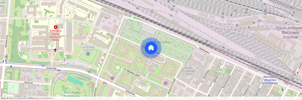 ul. Szklanych Domów, Grochów, Praga-Południe, Warszawa, mazowieckie