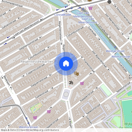 Koningsplein en omgeving, 2561 TW, Daguerrestraat, Den Haag