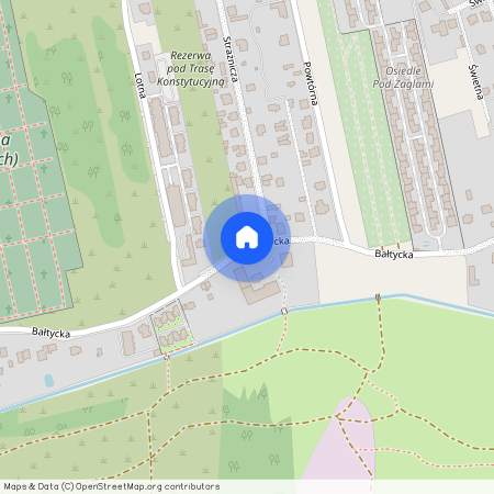 ul. Bałtycka, Stare Chojny, Górna, Łódź, łódzkie