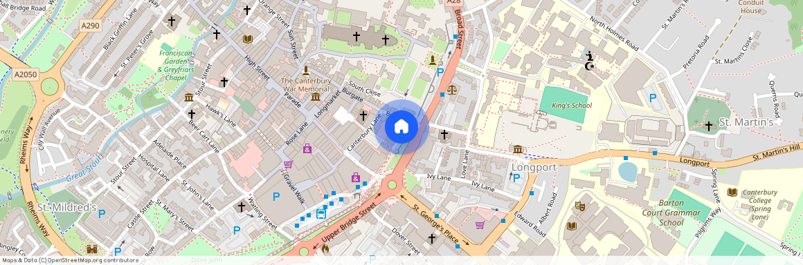 Burgate Lane, Canterbury, Kent, CT1