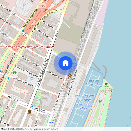 1025 Rue de la Commune E., app. 1701, Montréal (Ville-Marie), H2L0G5