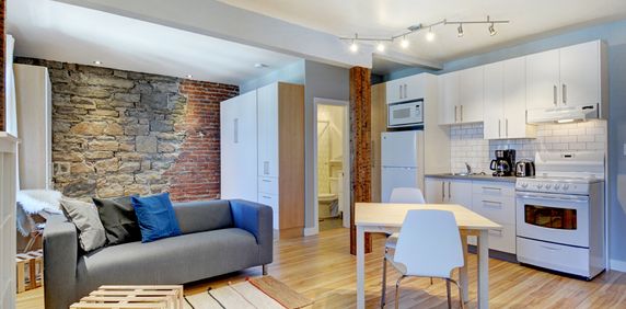 Colombier Loft Studio Entièrement Meublé à Louer Vieux-Québec Juillet 2026 - Photo 2