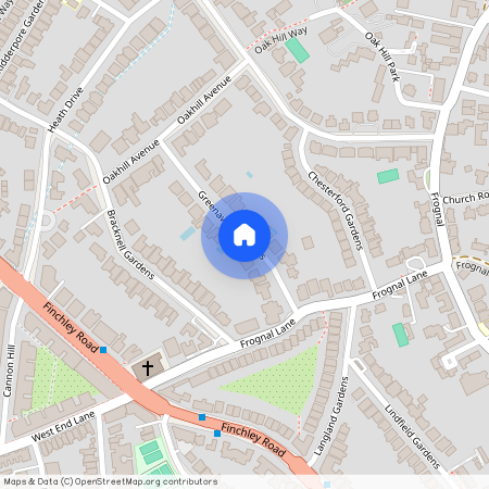 Greenaway Gardens, Hampstead, London, NW3 7DJ